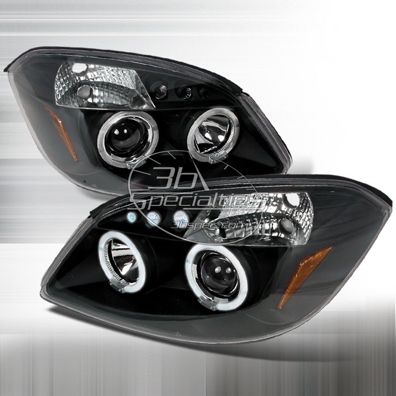Spec-D: 05-10 Chevy Cobalt; Projector Headlights, Black