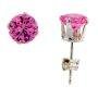 Pink CZ Earrings