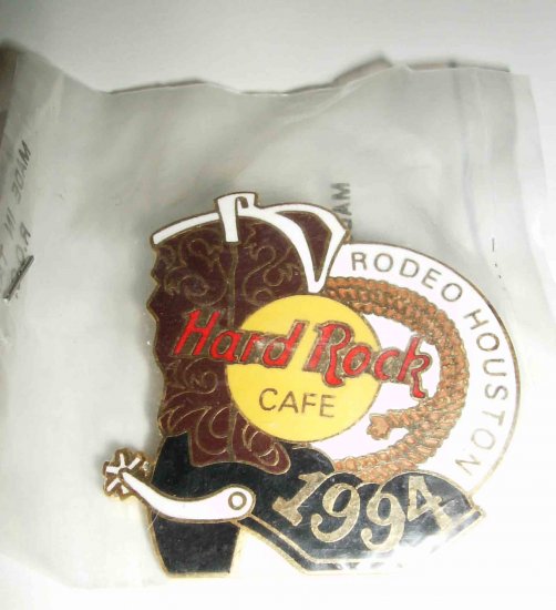 Hard Rock Café 1994 Houston Rodeo boot LE pin