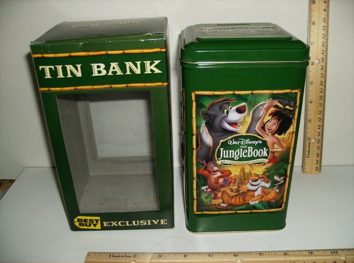 Jungle Book Best Buy Exclusive Tin Bank