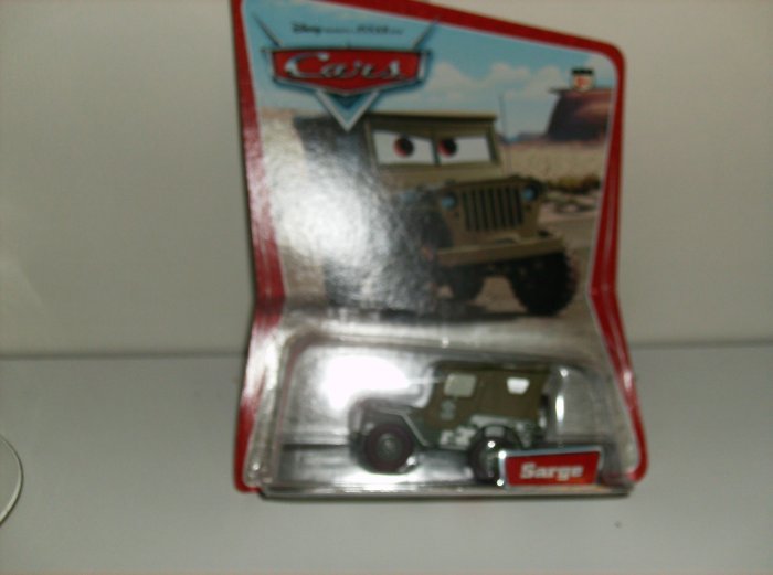 Disney Pixar Cars Movie Original Sarge in Desert Package