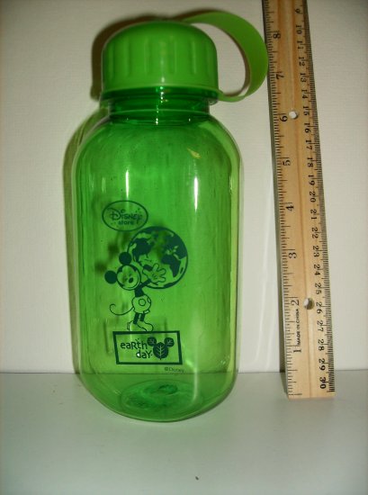 2009 Mickey Mouse Earth Day Green Bottle