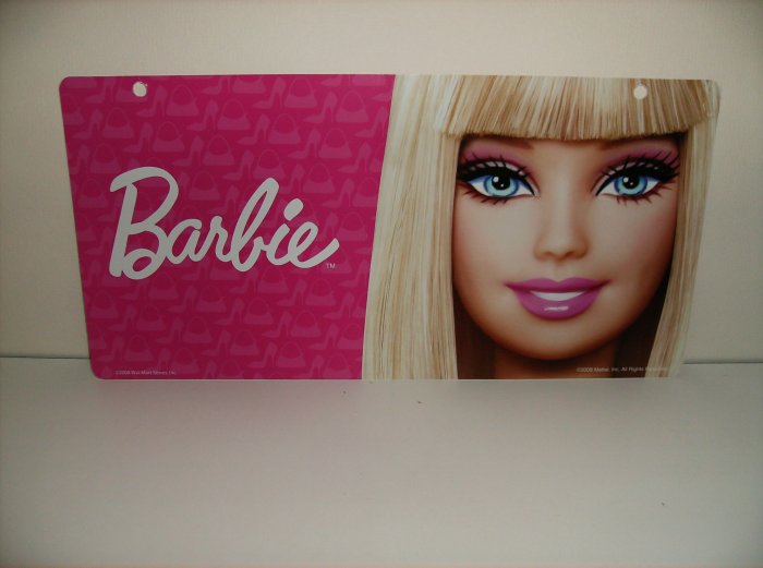 Mattel Barbie Display Sign Very Limited