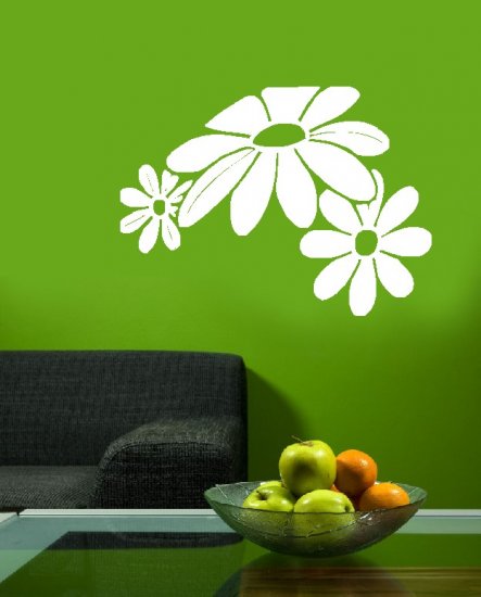 sunflowers vinyl wall art