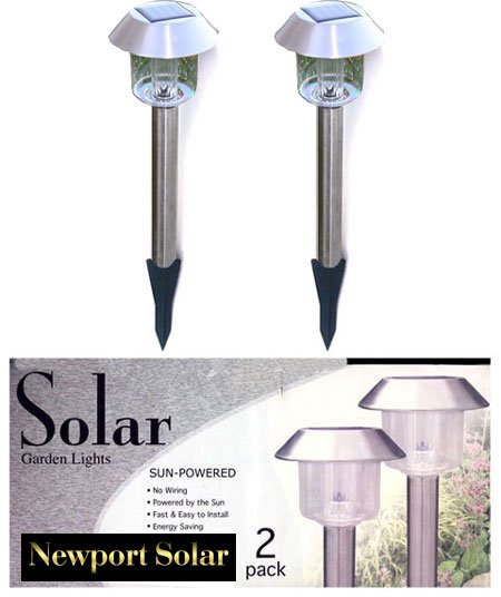 two pack hut solar lights
