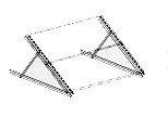 RV Solar Panel Structure
