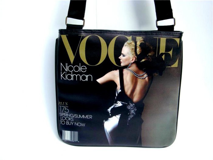 Nicole Kidman Vogue Magazine Cover Fashion Messenger Bag Purse