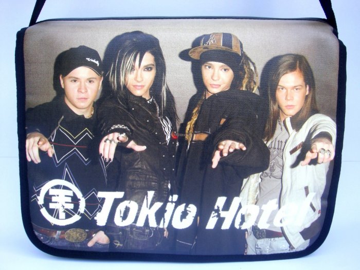 Tokio Hotel Pop Rock Band Emo 15" Laptop Notebook Shoulder Cool Case Bag
