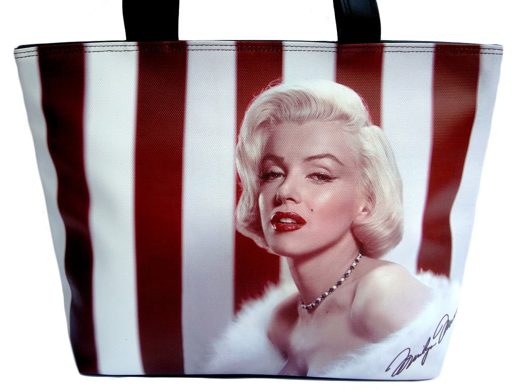 Marilyn Monroe Classic Fashion Wide Tote Shoulder Bag Purse