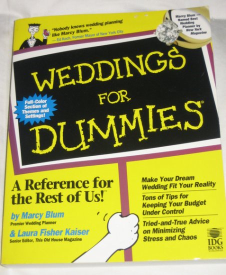 Weddings for Dummies