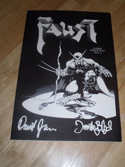 Tim Vigil Faust Love of the Damned Cover Portfolio 1