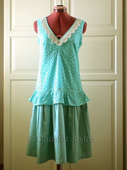 NEW Crochet Lace Wedding Cocktail Party Dress Size M