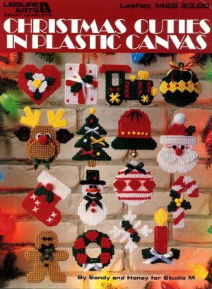 Christmas Cuties In Plastic Canvas Leaflet 1468 Leisure Arts