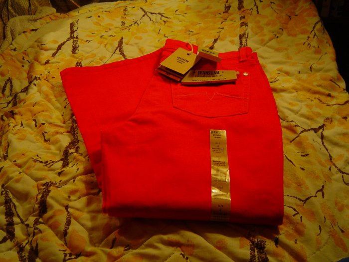 Nwt sz 4 Red Jeanstar Jeans
