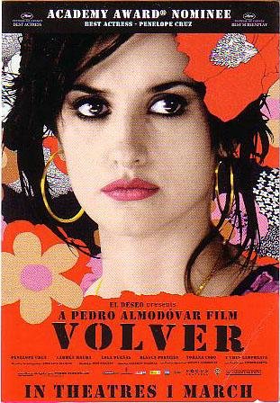 2 VOLVER Penelope Cruz Movie Promo Postcard