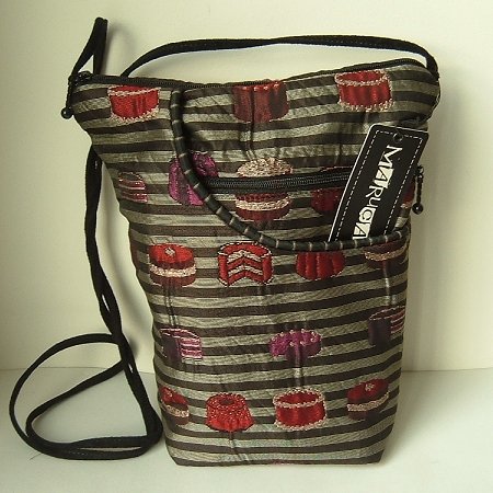 MARUCA City Girl Bag Handbag Purse Exclusive Tarts Fabric Black