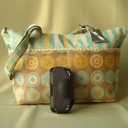 MARUCA O Jackie Bag Handbag Purse Exclusive Veranda Fabric