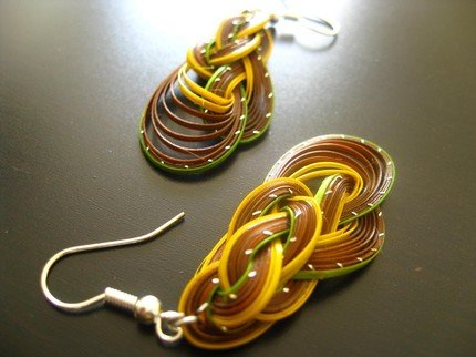 C.O.L.O.R.S Collection BRAIDED UP EARRINGS