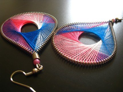 T.H.R.E.A.D Collection FUSCHIA Earrings