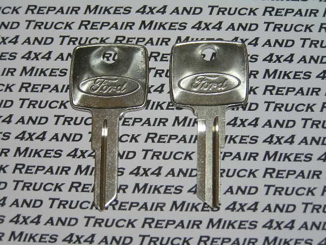 2 Ford vintage classic car truck Gas Fuel key blanks keys blank