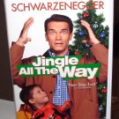 JINGLE ALL THE WAY VHS MOVIE STARRING ARNOLD SCHWARZENEGER SINBAD COMEDY (B54)