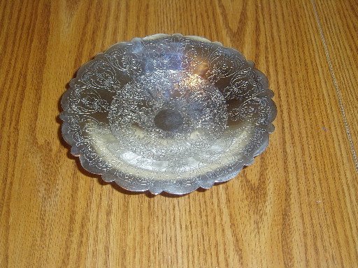 B.M. Co Baldwin Miller Co Silver Pedestal Dish/Compote
