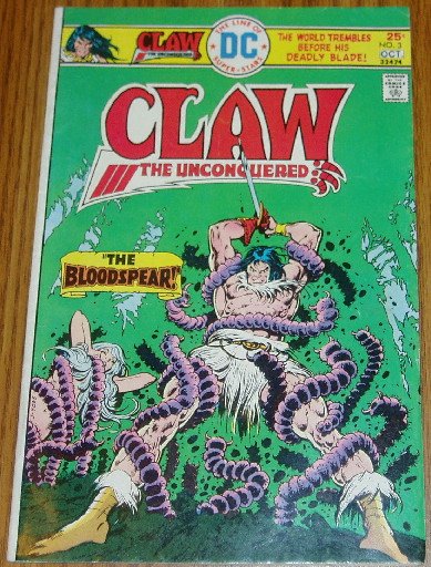 DC Comics Claw the Unconquered Issue #3 Sept-Oct 1975