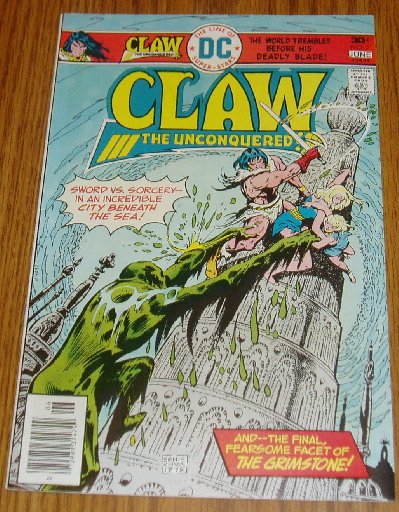 DC Comics Claw the Unconquered Issue #7 May-June 1976