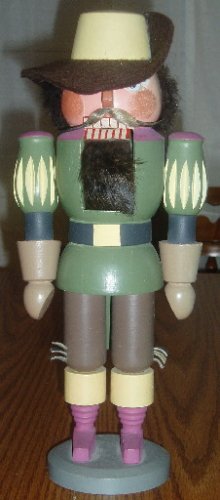 Bavarian Wooden Nutcracker 13" Tall Christmas Decor