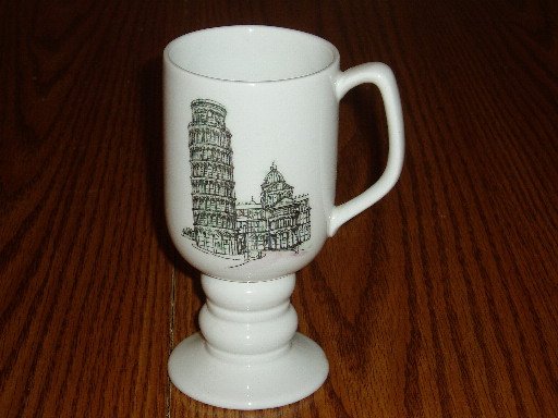 1965 Kaysons China Continental Cup/Mug Tower of Pisa