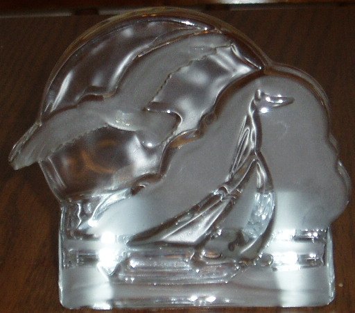 PartyLite Sailboat Seagull Tealight Candle Holder Nautical