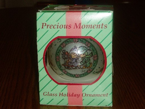 Enesco 1994 Precious Moments Glass Ball Ornament