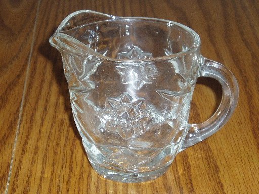 EAPC Star of David Cream Pitcher Creamer Smooth Handle