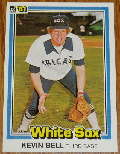 1981 MLB Donruss Kevin Bell Card #39 Chicago White Sox