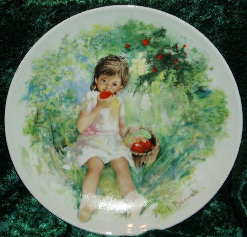 Limoges Turgot Paul Durand Marie-Ange Collector Plate
