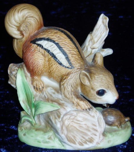 HOMCO Chipmunk and Turtle Collectible Figurine #8882