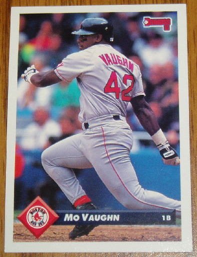 1993 MLB Donruss Series 2 #429 Mo Vaughn Red Sox