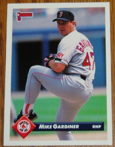 1993 MLB Donruss Series 2 #515 Mike Gardiner Red Sox