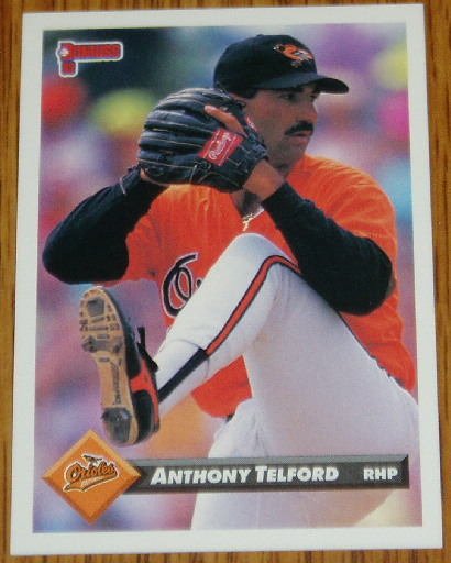 1993 MLB Donruss Series 2 #789 Anthony Telford Orioles