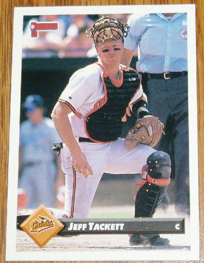 1993 MLB Donruss Series 2 #529 Jeff Tackett Orioles