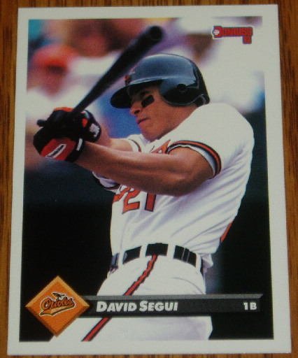 1993 MLB Donruss Series 2 #397 David Segui Orioles