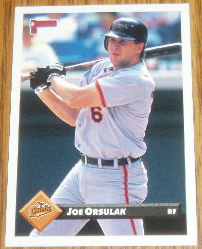 1993 MLB Donruss Series 2 #751 Joe Orsulak Orioles