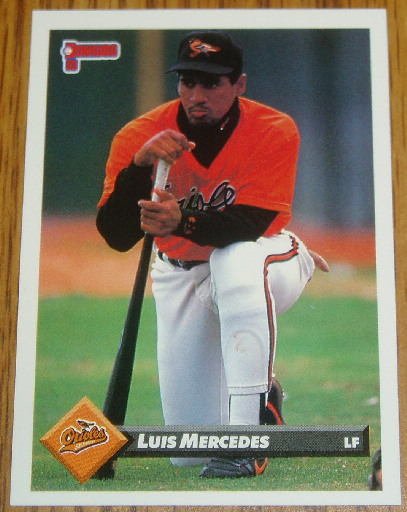 1993 MLB Donruss Series 2 #645 Luis Mercedes Orioles