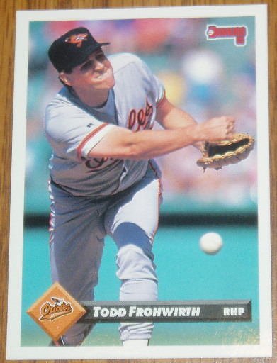 1993 MLB Donruss Series 2 Card #513 Todd Frohwirth