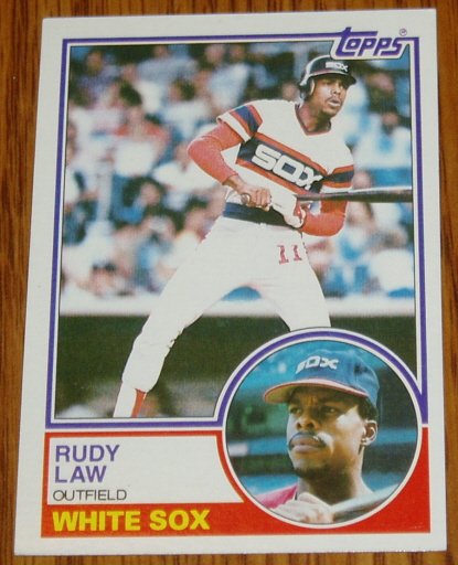 1983 MLB Topps Rudy Law Chicago White Sox Card #514