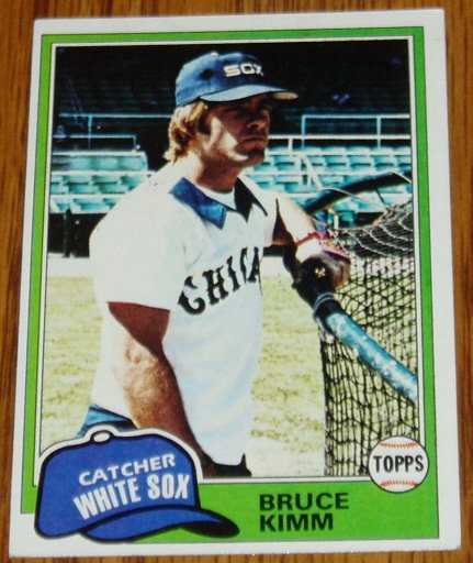 1981 MLB Topps Card #272 Bruce Kimm Chicago White Sox