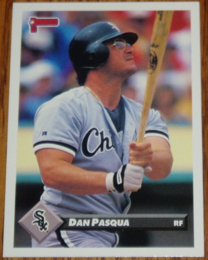 1993 MLB Donruss Series 2 #491 Dan Pasqua White Sox