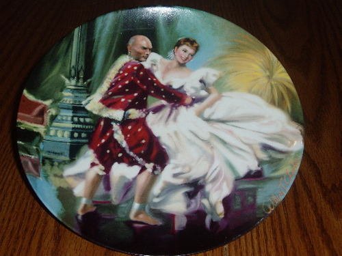 1985 Knowles The King & I Shall We Dance Plate