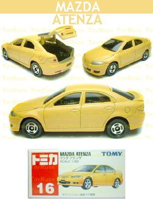 Tomy Tomica Diecast : #16 Mazda Atenza