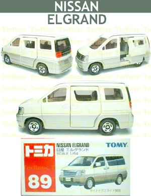 Tomy Tomica Diecast : #89 Nissan Elgrand